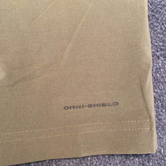 Columbia Pleasant Creek Core Pant Omni-Shield Small Olive Green - Picture 8 of 10